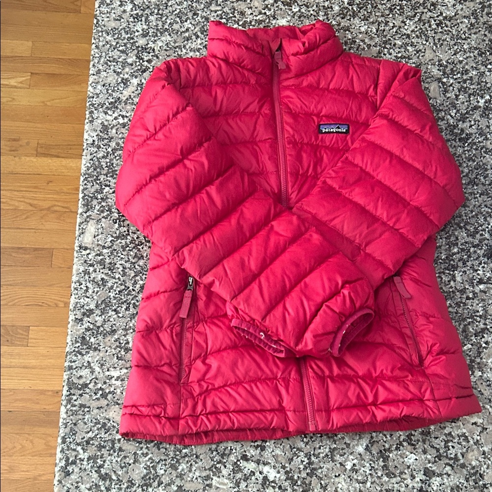 Patagonia Vibrant Red Quilted Jacket